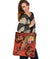 Polynesian Turtle Tote Bag - Tribal Tattoo with Hibiscus Coral - Polynesian Pride