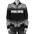 Pohnpei Women's Bomber Jacket - Fog Black Style - Polynesian Pride