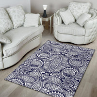 Polynesian Blue Dark Area Rug - Polynesian Pride