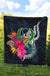Pohnpei Micronesia Premium Quilt - Tropical Flower - Polynesian Pride