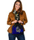 Pohnpei Micronesia Shoulder Handbag Blue - Turtle With Hook - Polynesian Pride