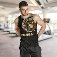 Tonga Polynesian Tattoo Style Tank Top A7 - Polynesian Pride