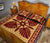 Hawaiian Quilt Pattern Palm Tree Symbol Quilt Bed Set - Polynesian Pride