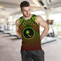 Polynesian Chuuk Men's Tank Top - Reggae Vintage Polynesian Patterns - Polynesian Pride