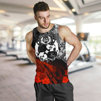 Tonga Polynesian Men Tank - Vintage Polynesian Style - Polynesian Pride