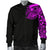 Polynesian Chest Tattoo Men's Bomber Jacket Pink - Polynesian Pride