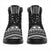 Wallis And Futuna Leather Boots - Polynesian Black Chief Version - Polynesian Pride