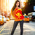 Kanaka Mauna Kea Polynesian Women's Off Shoulder Sweater - Circle Style - Polynesian Pride