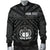 Samoa Personalised Men's Bomber Jacket - Samoa Seal In Polynesian Tattoo Style - Polynesian Pride