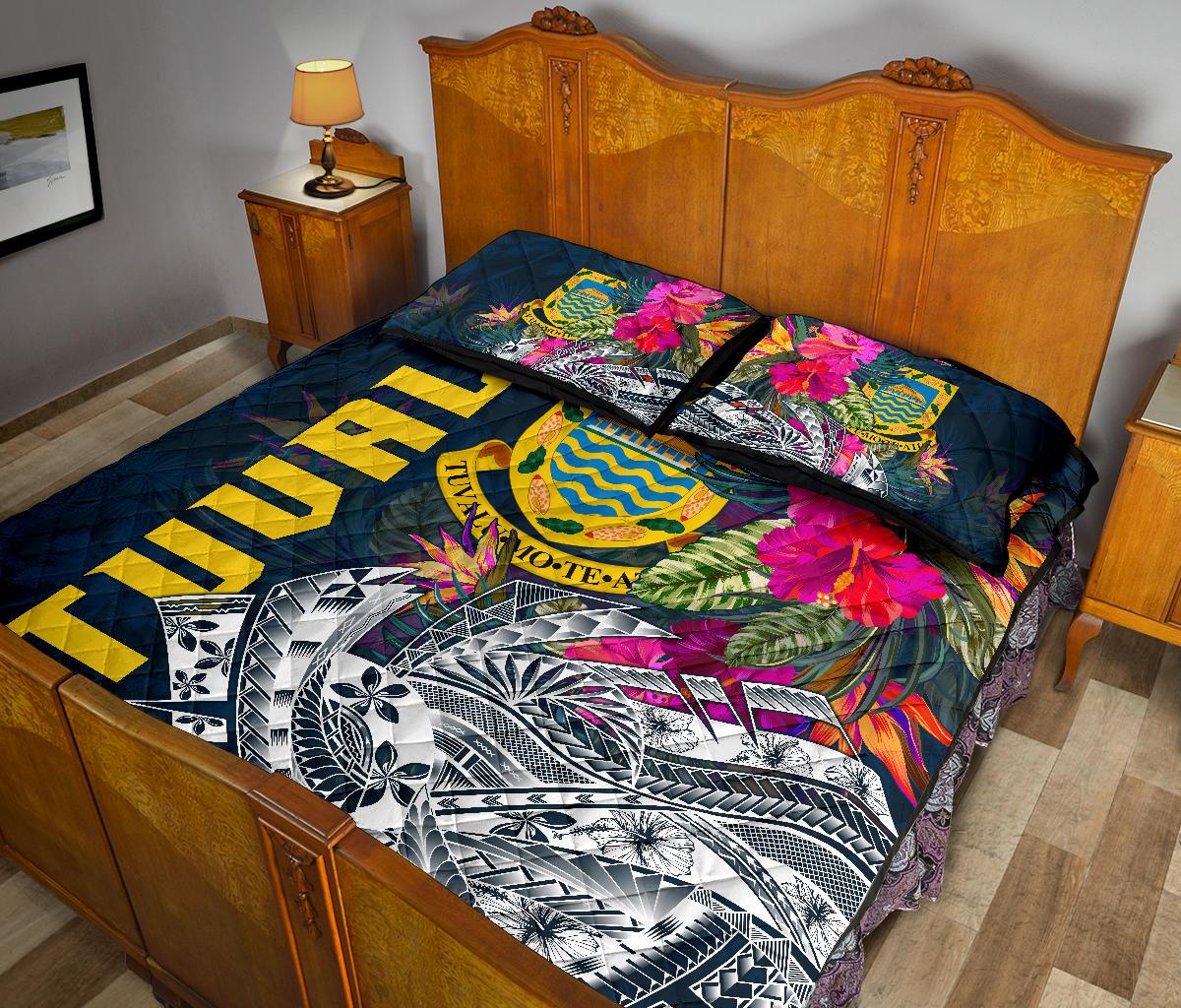 Tuvalu Quilt Bed Set - Summer Vibes - Polynesian Pride