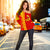 Hawaiian Polynesian Mauna Kea Women's Off Shoulder Sweater - Morale Style - Polynesian Pride