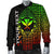 Hawaii Custom Personalised Men's Bomber Jacket - Kanaka Maoli Rocket Style (Reggae) - Polynesian Pride