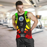Federated States Of Micronesia Men Tank Top - Polynesian Tattoo Reggae - Polynesian Pride