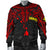 Polynesian Hawaii Men's Bomber Jacket - Polynesian Whale Tail - Polynesian Pride