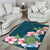 Hibiscus Turtle Dance Area Rug AH - Polynesian Pride