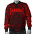 Samoa Spirit Men's Bomber Jacket (Red) Red - Polynesian Pride