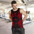 Yap Polynesian Men Tank Top Map Red - Polynesian Pride