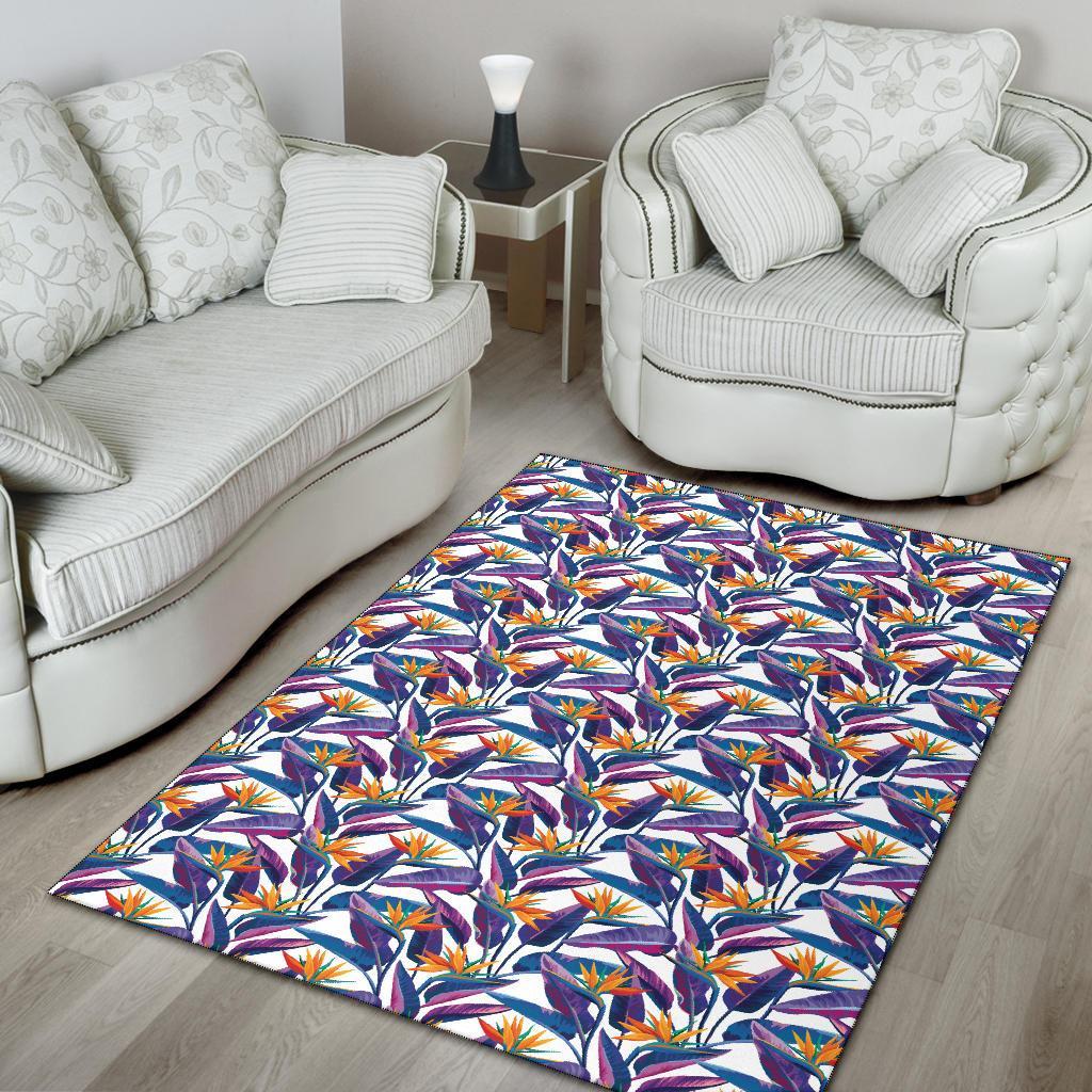 Tropical Strelitzia Rug - Polynesian Pride