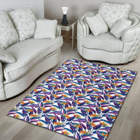 Tropical Strelitzia Rug - Polynesian Pride