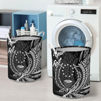 Pohnpei State Laundry Basket - Custom Personalised Wings Style - Polynesian Pride