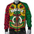 Vanuatu Men'S Bomber Jacket Pig Tusk Polynesian Coat Of Arms - Polynesian Pride