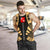 Wallis And Futuna Men Tank Top - Polynesian Tattoo Gold - Polynesian Pride
