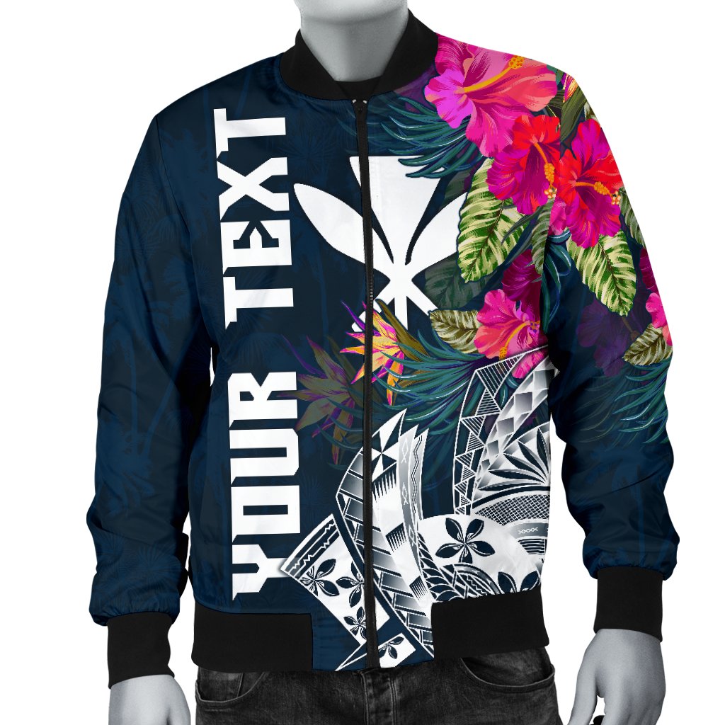 Polynesian Hawaii Custom Personalised Men's Bomber Jacket - Summer Vibes - Polynesian Pride