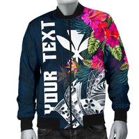 Polynesian Hawaii Custom Personalised Men's Bomber Jacket - Summer Vibes - Polynesian Pride