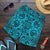 Polynesian Kakau Turtle Blue Men's Short - Polynesian Pride
