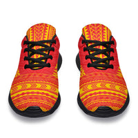 Marquesas Islands Sporty Sneakers - Polynesian Chief Flag Version - Polynesian Pride