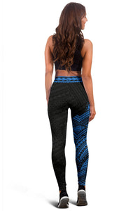 Polynesian Rising 4th Leggings (Blue) A6 - Polynesian Pride