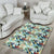 Tropical Flower, Plant And Leaf Pattern Rug - Polynesian Pride