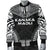 Kanaka Maoli Polynesian Chief Men's Bomber Jacket - Black Version - Polynesian Pride