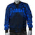 Samoa Men's Bomber Jacket - Blue Spirit - Polynesian Pride