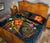 Kosrae Polynesian Personalised Quilt Bed Set - Legend of Kosrae (Blue)