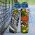Papua New Guinea Custom Personalised Hydro Tracking Bottle - Seal Spiral Polynesian Patterns - Polynesian Pride