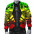 Norfolk Island Men Bomber Jackets - Polynesian Tattoo Reggae - Polynesian Pride