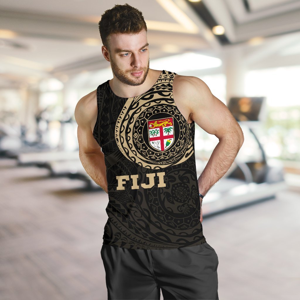 Fiji Polynesian Tattoo Style Tank Top A7 - Polynesian Pride