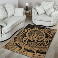 Hawaii Polynesian Turtle Rug - Gray - Polynesian Pride