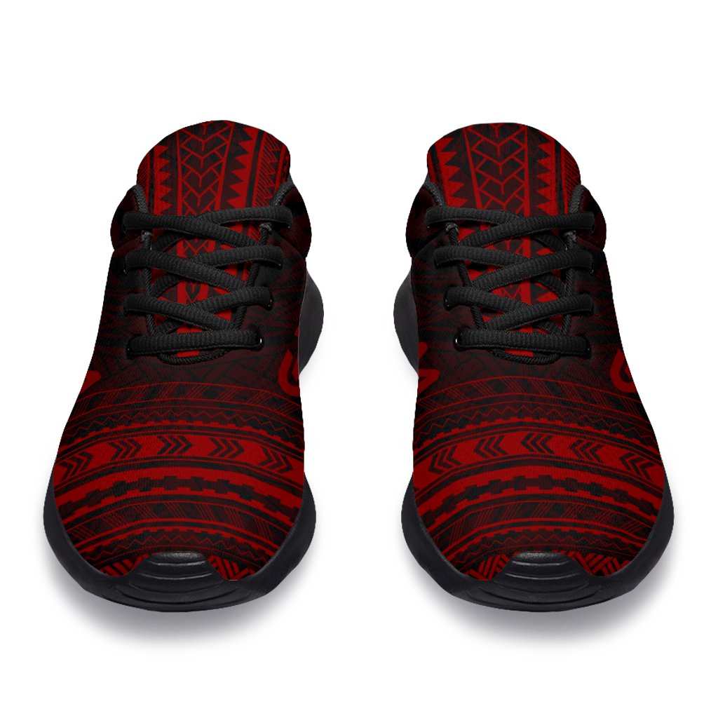 Guam Sporty Sneakers - Polynesian Chief Red Version - Polynesian Pride
