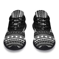 Society Islands Sporty Sneakers - Polynesian Chief Black Version - Polynesian Pride