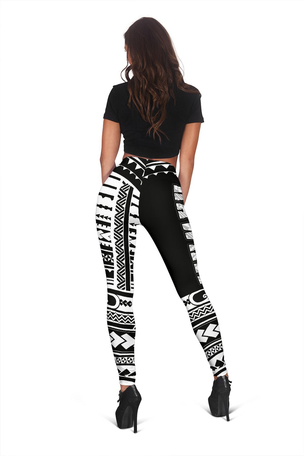 Hawaii Polynesian Leggings White - Fashion - Polynesian Pride
