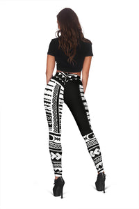 Hawaii Polynesian Leggings White - Fashion - Polynesian Pride