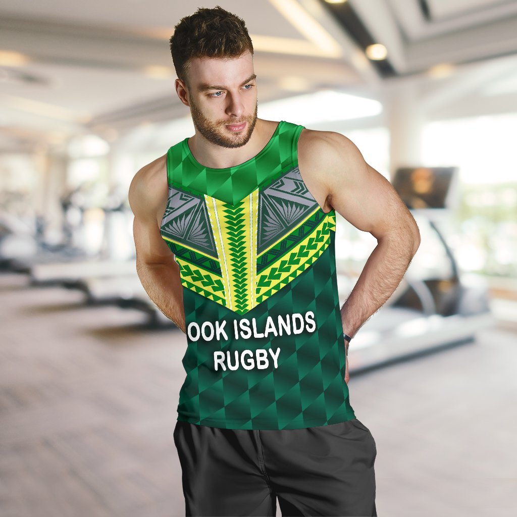 Cook Islands Rugby Men Tank Top - Polynesian Pride