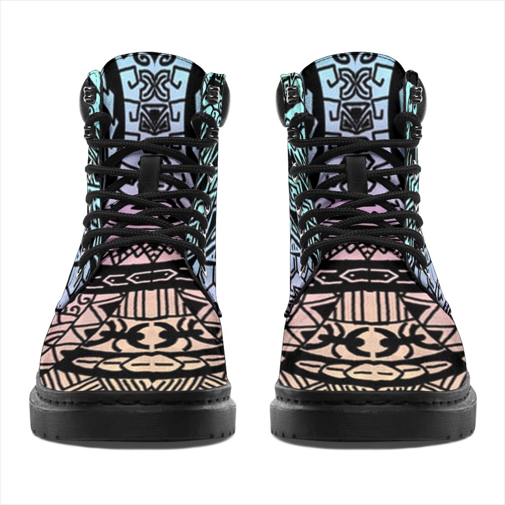 Polynesian 07 Season Boots - Polynesian Pattern - Polynesian Pride