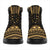Wallis And Futuna Leather Boots - Polynesian Gold Chief Version - Polynesian Pride