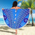 Fiji Drua Beach Blanket Tapa - Polynesian Pride