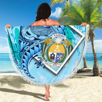 Nauru Beach Blanket - Turtle Under The Sea Style - Polynesian Pride