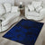 Hawaiian Map Hibiscus Flowers Vintage Polynesian Rug AH - Polynesian Pride