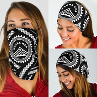 Hawaiian Mauna Kea White Bandana 3 - Pack One Size White - Polynesian Pride